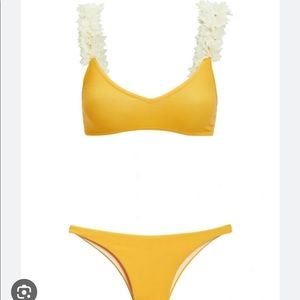 La Reveche Aisha White Petal Bikini